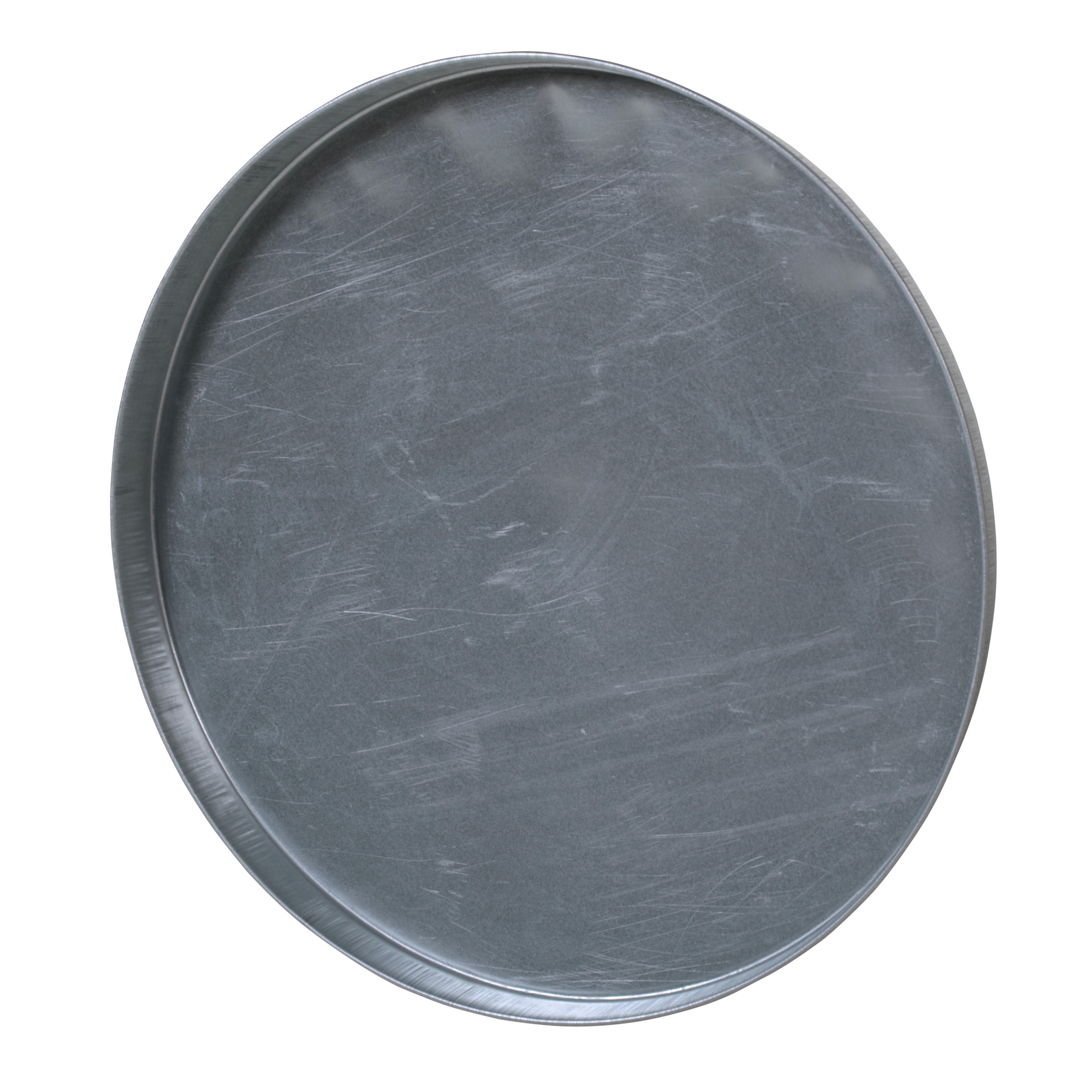 Vestil Galvanized Steel Drum Cover - 24.25in. Diameter, Fits 55-Gal. Closed Head Drums, Model# DC-235